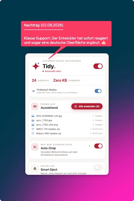 Deutsches UI ist verfügbar!