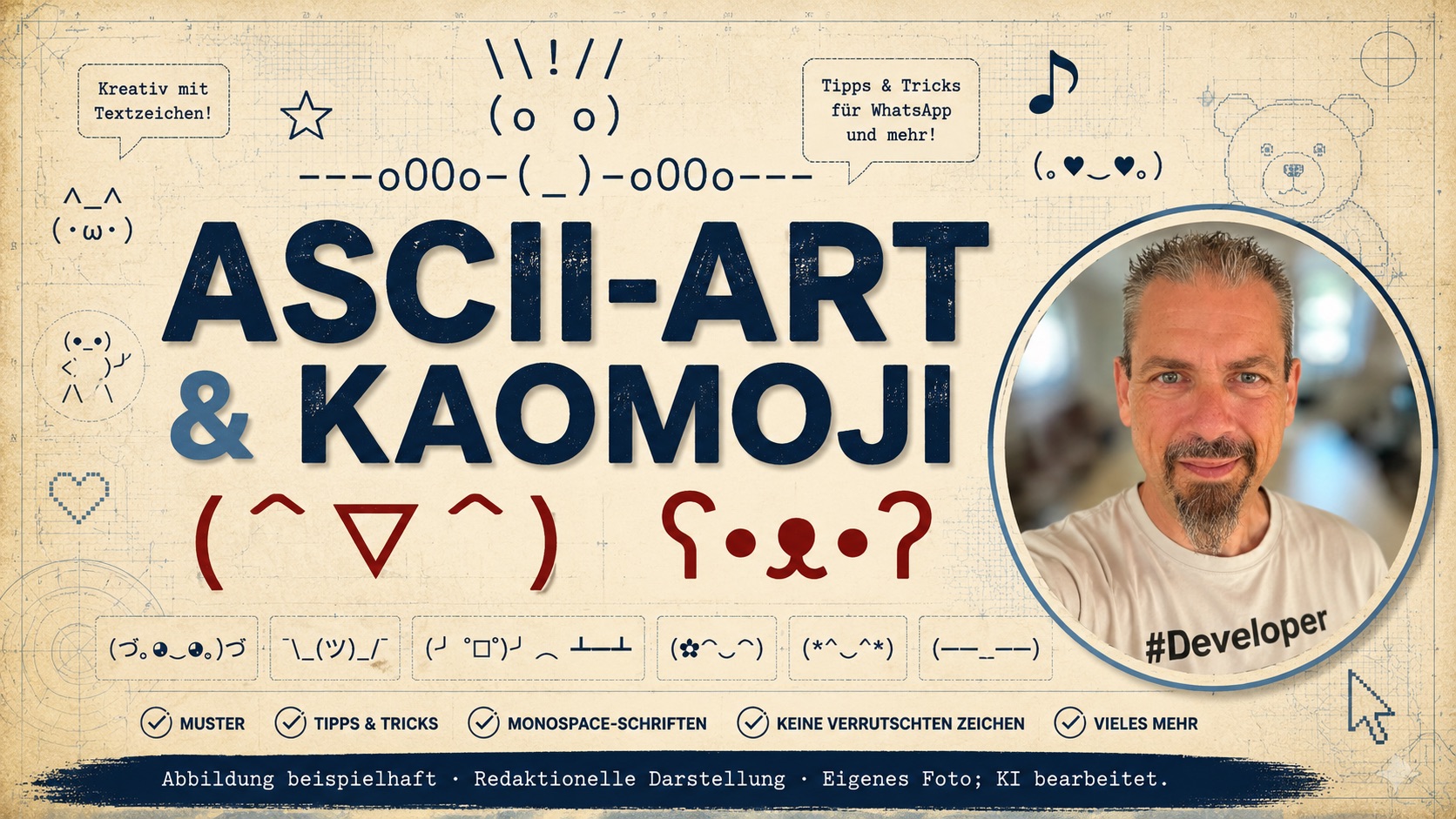 ASCII-Art und Kaomoji Titelbild