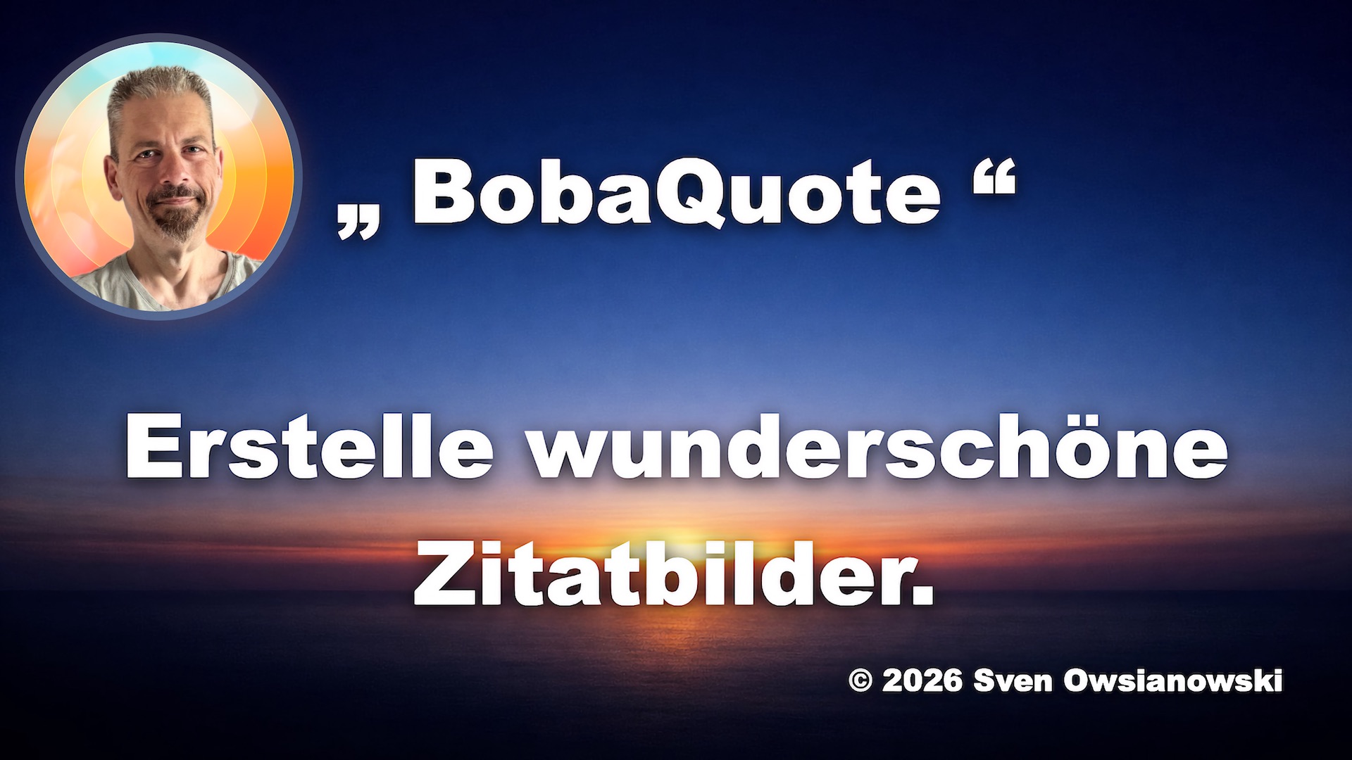 Vorstellung von BobaQuote