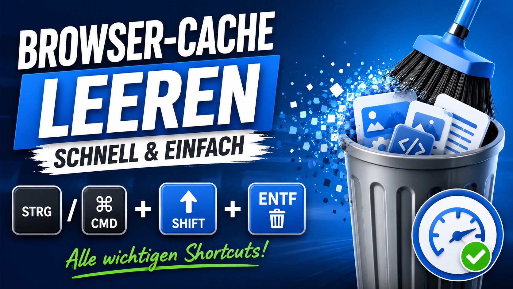 Browser-Cache leeren Titelbild