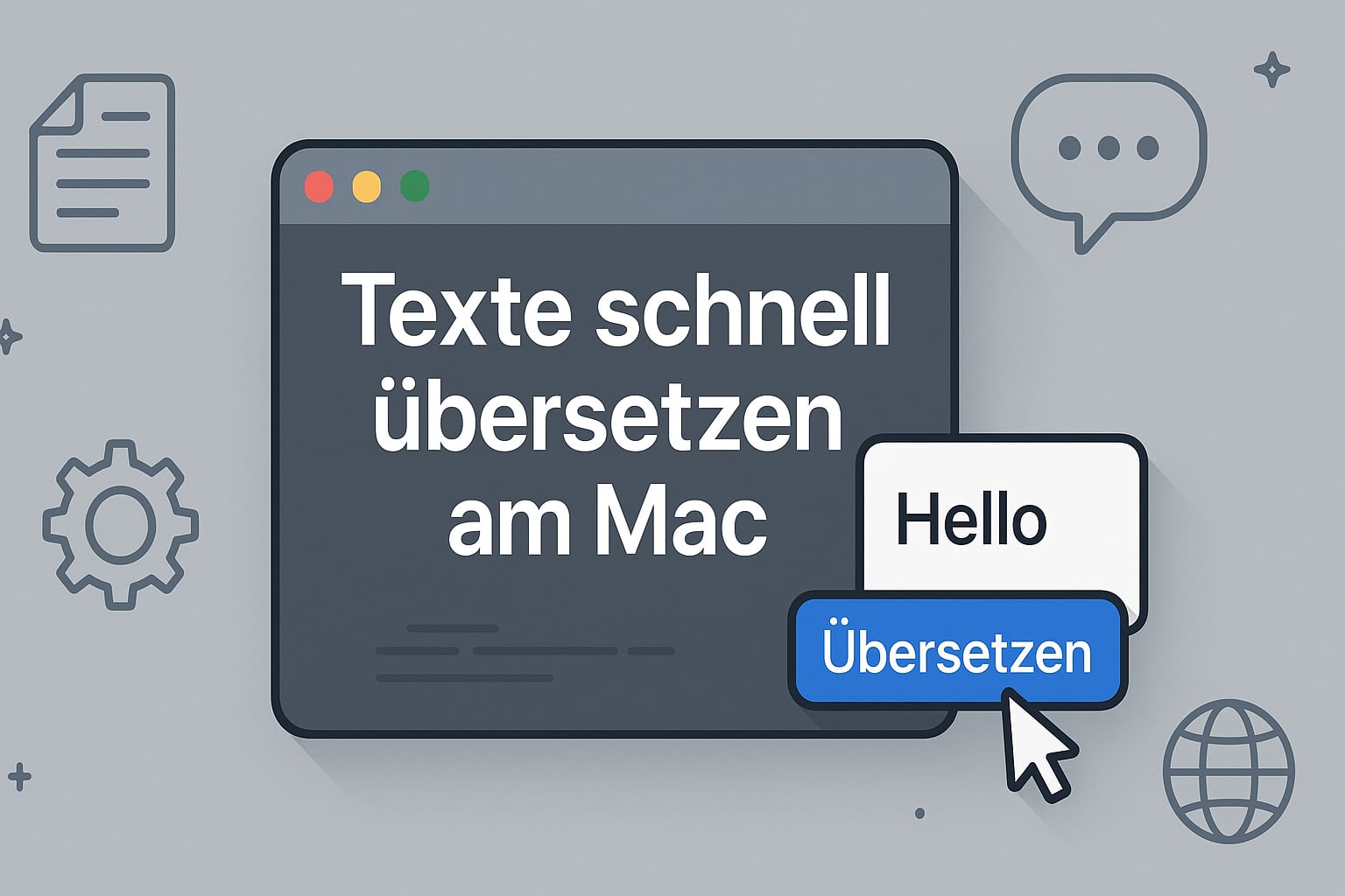 Texte am Mac schnell übersetzen
