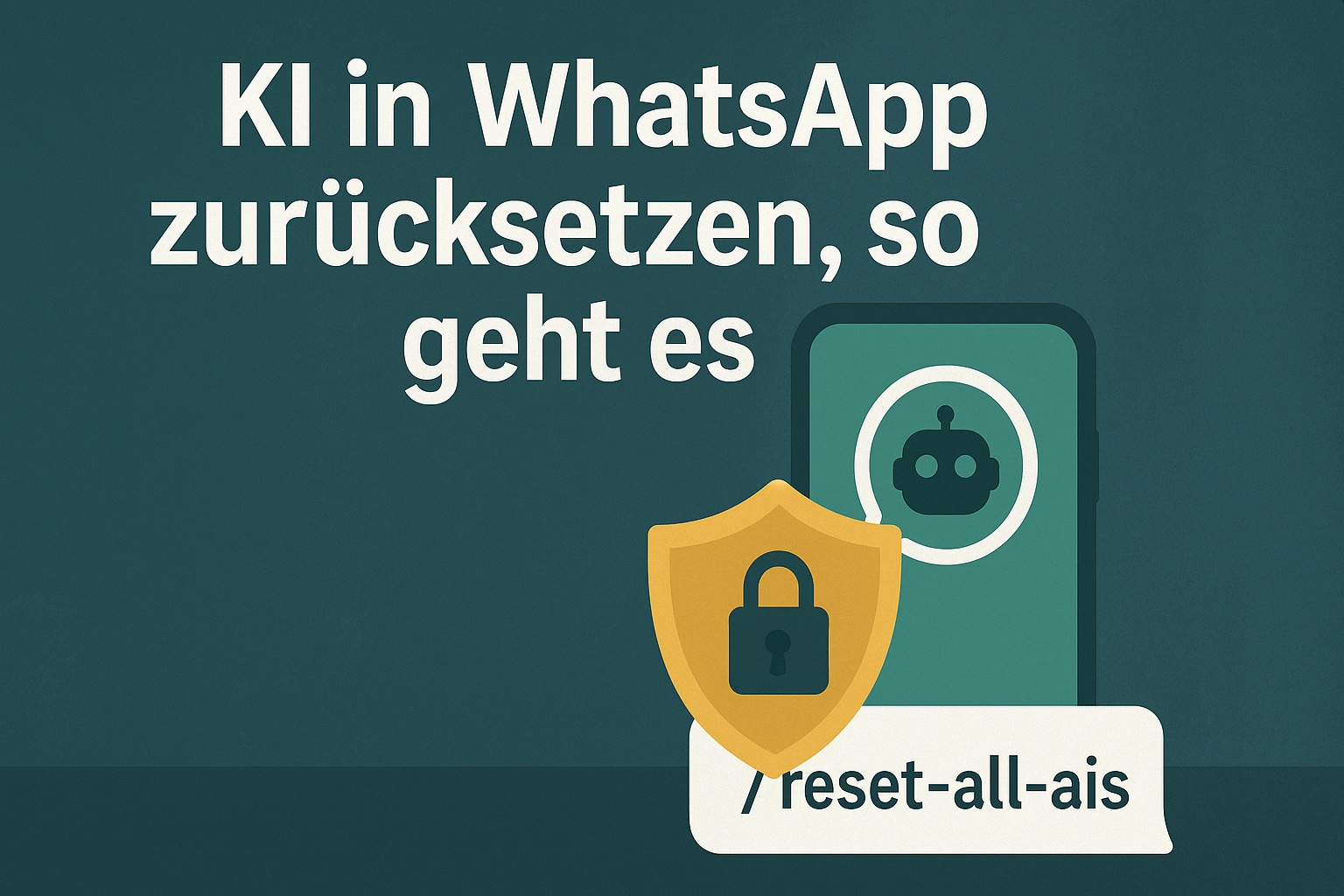 KI in WhatsApp zurücksetzen