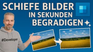 Bilder begradigen